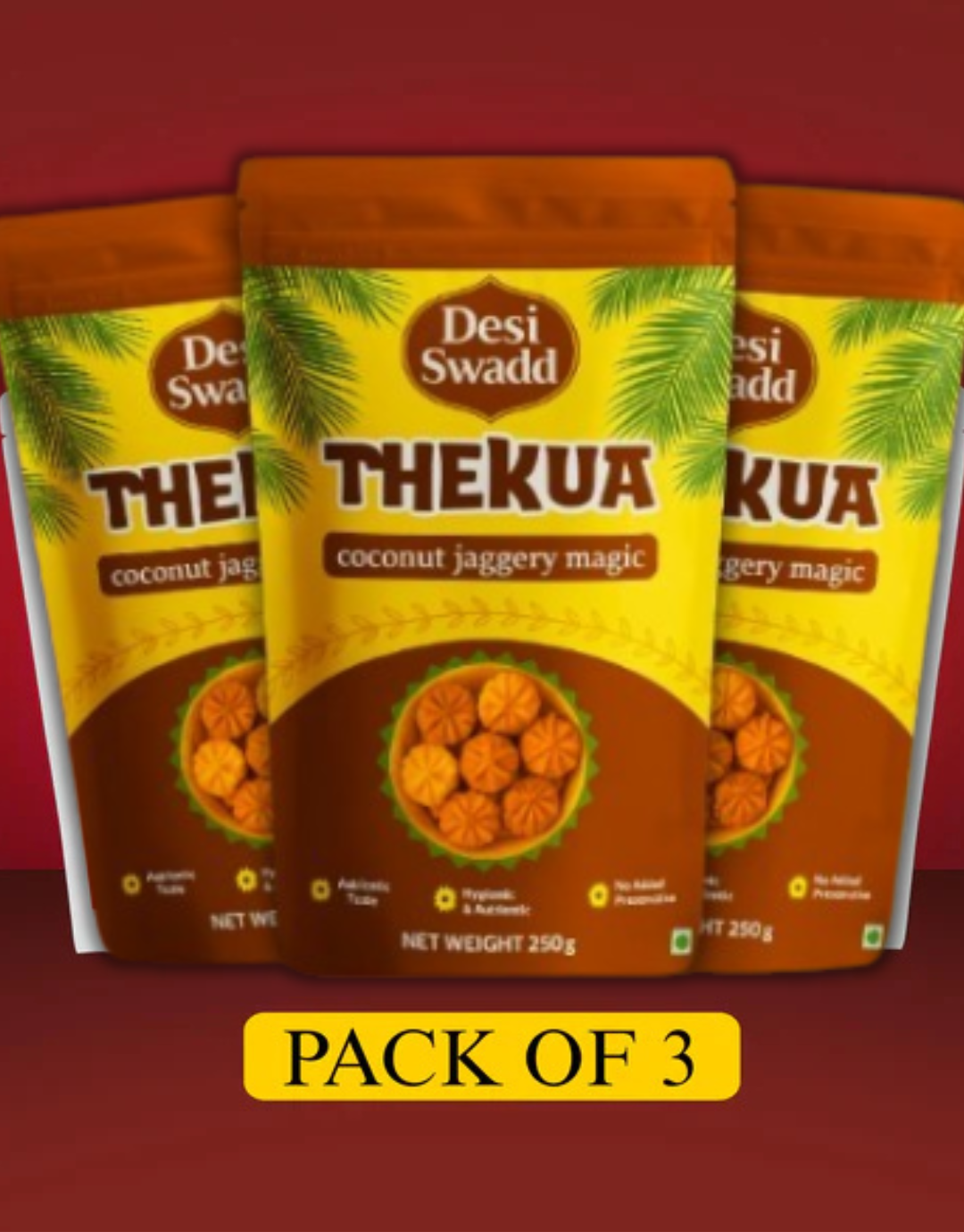 Jaggery Thekua 3 Combo
